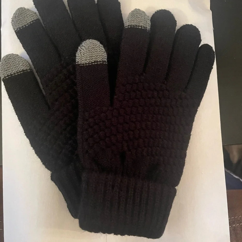 Touch Screen Knit Non-slip Outdoor Windproof Gloves